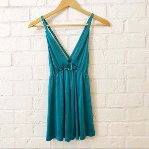 Express Turquoise Tank Top